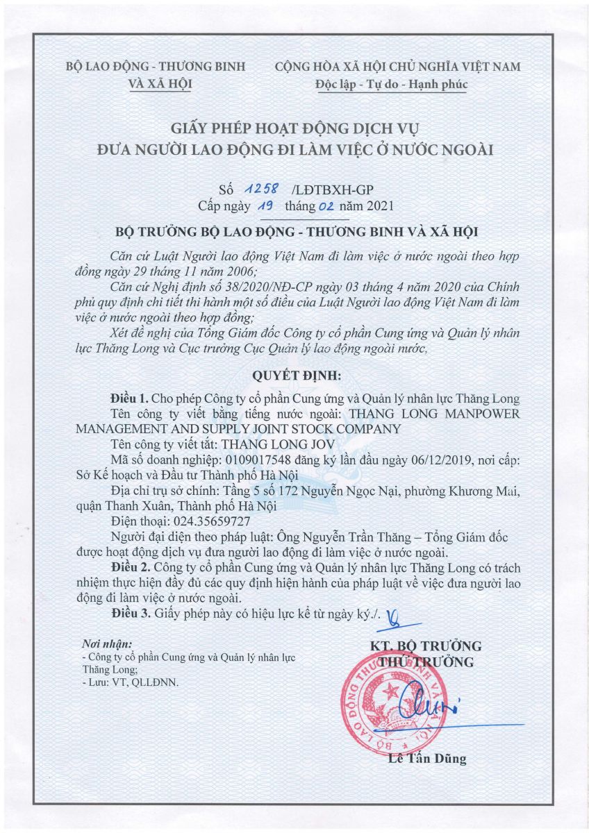 Xuất khẩu lao động